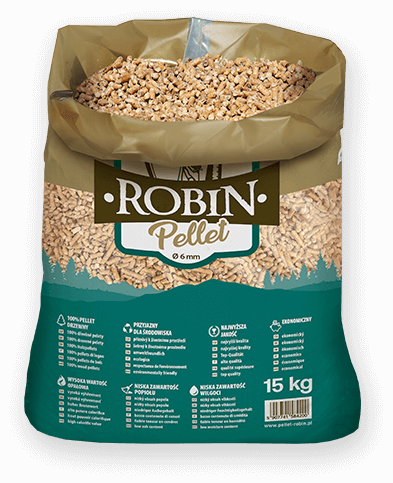 worek pelletu opałowego Robin do kupienia w Babimoście lub sklepie internetowym